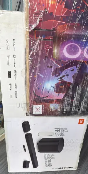 New Jbl Bar 800 Mk2 7.1ch Virtual Atmos Soundbar, Sub, Detach Speakers
