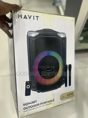 Havit Sq143bt Outdoor Speaker With Dual Microphones | Goddafi Stores