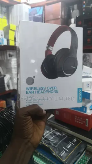 Lenovo Hd200 Wireless Over-Ear Headphones – Hi-Fi Stereo Sound