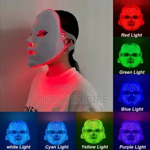 Usb Rechargeable Facial Led Mask 7 Colors Led Photon Beauty Mask Skin