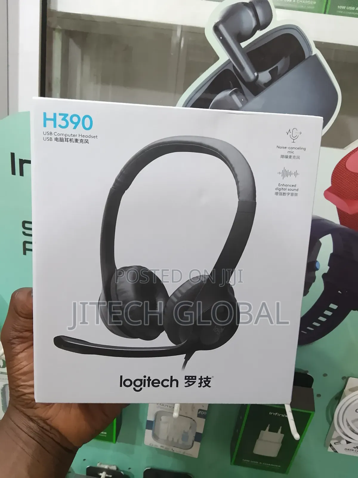 Logitech Headset H390 Usb Computer
