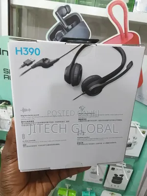 Logitech Headset H390 Usb Computer