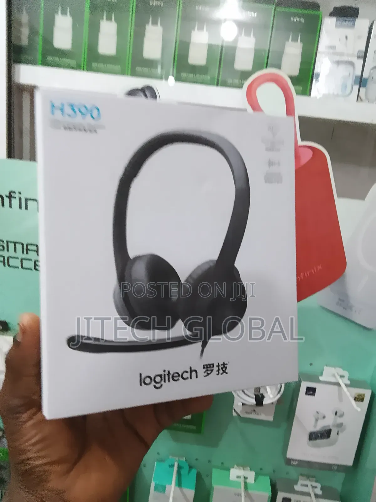 Logitech Headset H390 Usb Computer