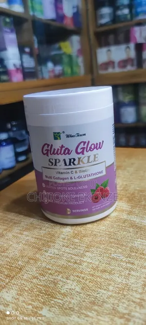 Gluta Glow Sparkle Multi Collagen Glutathione With Vit C Biotin
