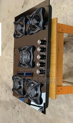 Original Polystar New Model Inbuilt Automatic 5 Burners Gas Cooker