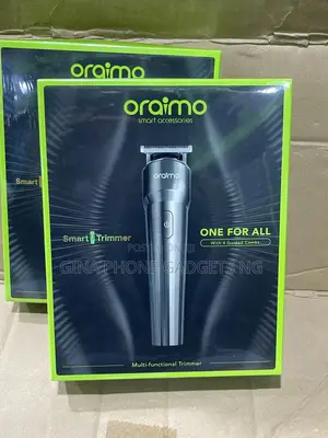 Trimmer ( Oraimo Multifunctional Smart Trimmer With 4 Guided Comb )
