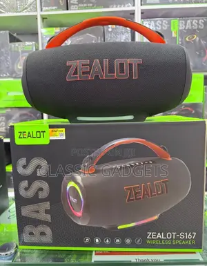 Zealot S167 100w Portable Waterproof Speaker With RGB Light