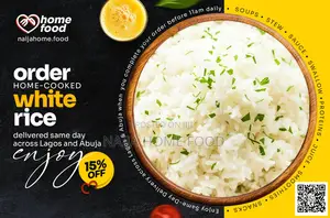Order Premium White Rice From Naija Home Food Across Lagos And Abuja