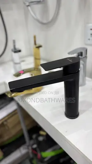 Matt Black Short Faucet