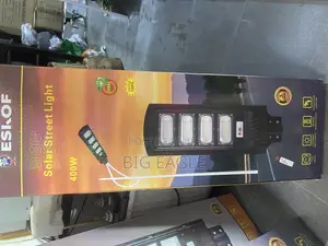 Four Eye Solar Street Light With Free Pole - 400w