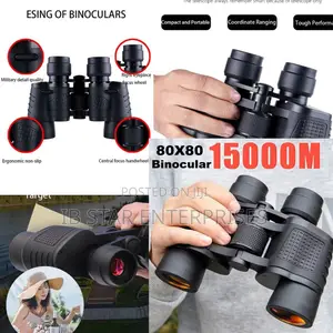 Get Ultra-Bright, Edge-to-Edge Clarity With the New 80x80 Binocular