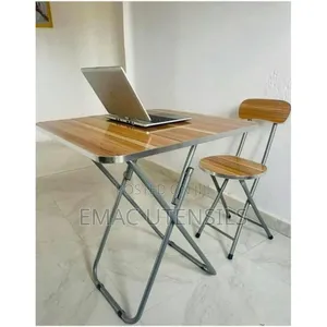 Adjustable Reading Table and Chair -Wooden/Metallic-Strong