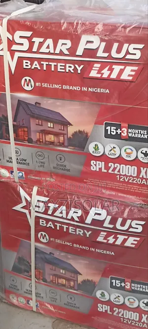 220ah Starplus Tubular Battery