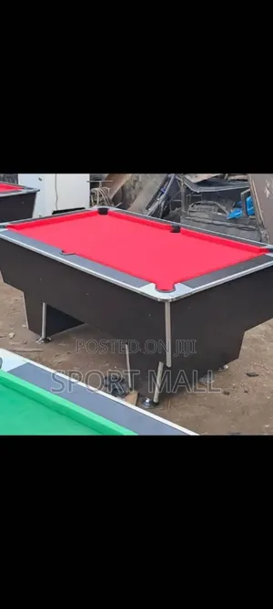 7ft Red Local Snooker With Accessories
