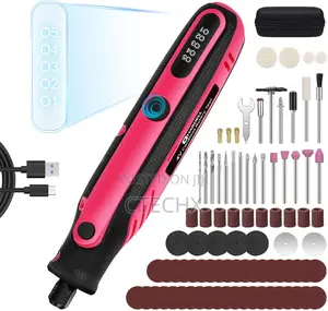 4v Cordless Rotary Tool Kit With 86 Accessories 5-Speed 5000-18000 RPM