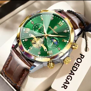 Green Face High Quality Unisex Wrist Watch