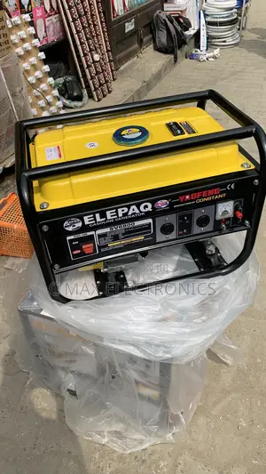Elepaq Petrol Generator 100% Copper Coil