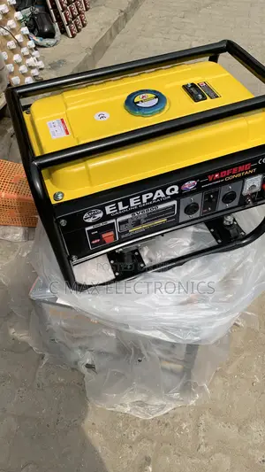 Elepaq Petrol Generator 100% Copper Coil