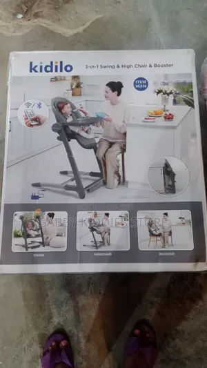 Kidilo 3in1 Swing Highchair Booster