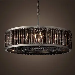 Modern Crystal Chandelier Light Minimalist Creative Round Chandelier