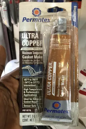 Permatex Ultra Copper Maximum Temperature Rtv Silicone Gasket Maker