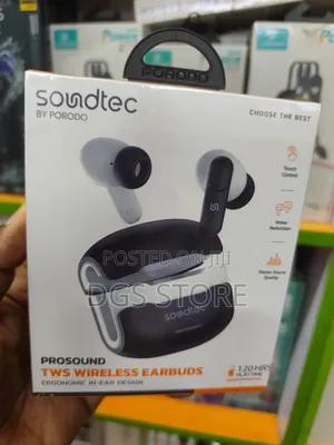 Porodo Soundtec Prosound TWS Bluetooth Earbuds