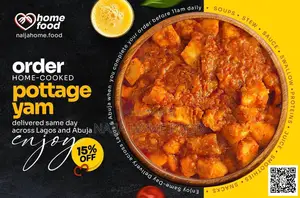 Order Porridge Yam Pottage At Naija Home Food Across Lagos And Abuja