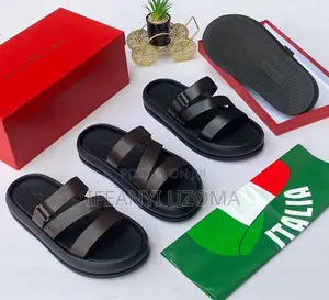 High Quality Leather Luxury Slippers