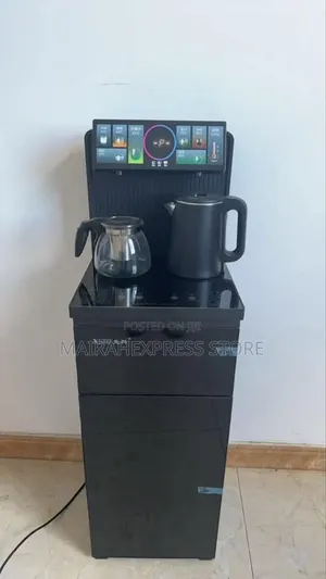 Smart Hot And Cold Water Dispenser With Built-in Kettle Teapot.