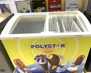 Polystar Double Door Glass Display Fridge Pv-Csc303csl