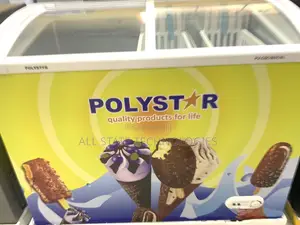 Polystar Double Glass Door Commercial Fridge 303csl