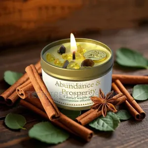 3oz Abundance Prosperity Law of Attraction Candle