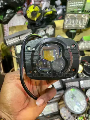 Fog Light Led With 2 Lights, Yellow, And White 12v Too 48v