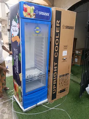 Snowsea 400l Glass-Front Upright Chiller for Shops