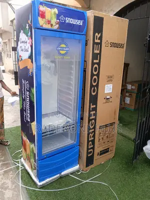 Snowsea 400l Commercial Upright Drink Display Fridge