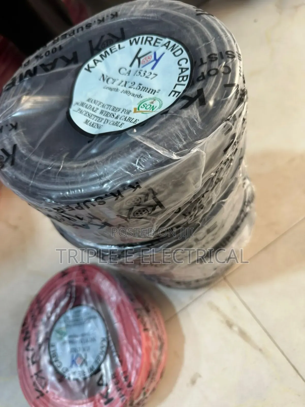 2.5mm Single Core Kamel Cable Full Gauge