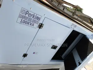 100kva Perkins Silent Generator With Stamford Pi144 Alternator