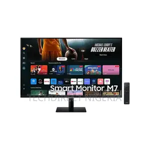 32" M70d Uhd Smart Monitor With Speakers and Remote - Black