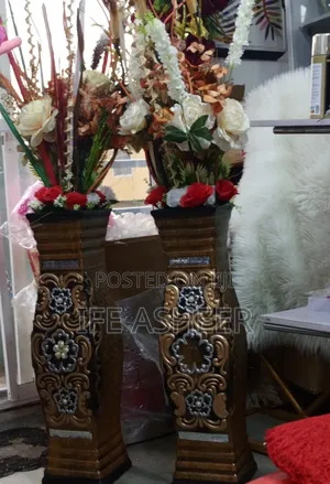 Royal Premium Ceramic Double Flower Vase