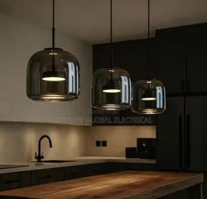 Led Nordic Glass Pendant Lamp