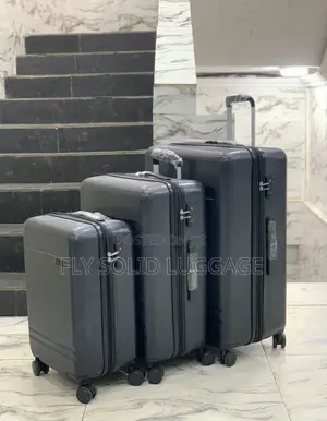 Fly Solid Rubber Luggage Traveling Box Set of 3