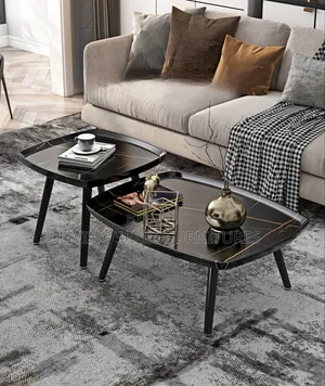 High-Quality Wooden Center Table Set