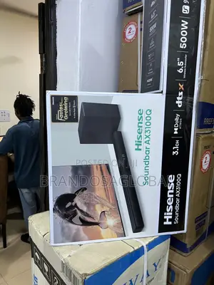 Hisense 500w Wireless Sound Bar | Hisaud3100q-Ax