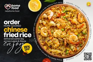 Order Chinese Fried Rice From Naija Home Food Across Lagos and Abuja