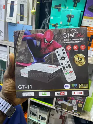 Gtel Gt-11 Red Android Tv Box 20000+ Free Entertainment