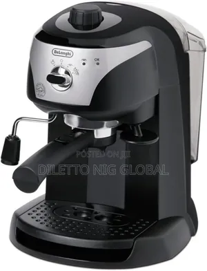 Delonghi Motivo Black Pump Espresso Cofee Machine