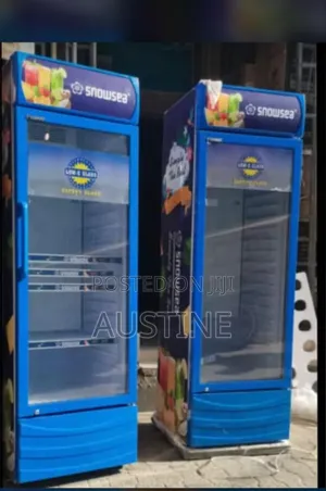 Brand New Snowsea 400litter Showcase Refrigerator>Extenal>Blue Colour>