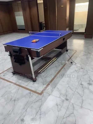 4 in 1 Snooker Board With Air Hockey Table Tennis and Dinning Table
