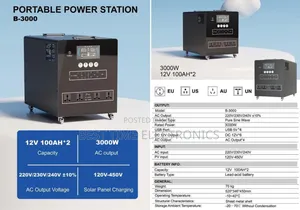 3000watts Portable Solar Generator With 1000watts Solar Panel