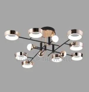 Multiple Led Globe Chandelier